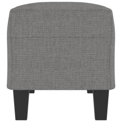 Banc Gris foncé 100x35x41 cm Tissu 