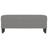 Banc Gris foncé 100x35x41 cm Tissu 