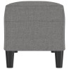Banc Gris foncé 100x35x41 cm Tissu 