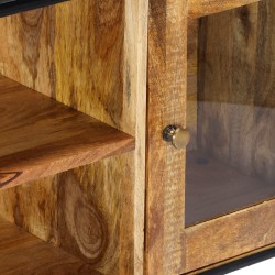 Meuble TV 120x30x75 cm Bois de récupération massif 