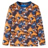 Pyjamas enfants manches longues cognac 140 