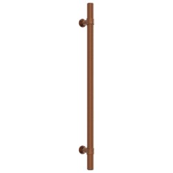 Poignées d'armoire 10 pcs bronze 224 mm acier inoxydable 
