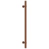 Poignées d'armoire 10 pcs bronze 224 mm acier inoxydable 
