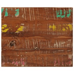 Dessus de table 60x50x3,8 cm rectangulaire bois massif récupéré 