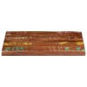 Dessus de table 60x50x3,8 cm rectangulaire bois massif récupéré 
