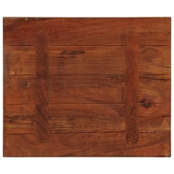 Dessus de table 60x50x3,8 cm rectangulaire bois massif récupéré 