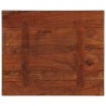 Dessus de table 60x50x3,8 cm rectangulaire bois massif récupéré 