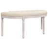 Banc 110,5x45x49 cm lin 