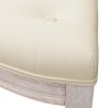 Banc 110,5x45x49 cm lin 