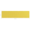 Écran de balcon Jaune 75x300 cm PEHD 