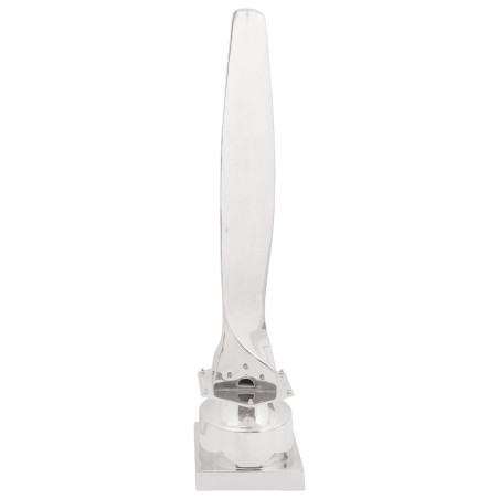 Sculpture Argent 26x26x110 cm Hélice demi 