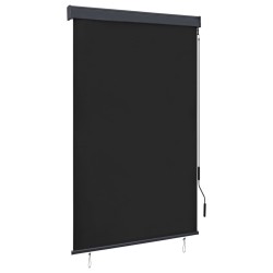 Store roulant d'extérieur 120 x 250 cm Anthracite 