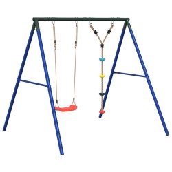 Ensemble balançoire d'extérieur balançoire et corde à disques 