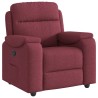 Fauteuil inclinable Rouge bordeaux Tissu 