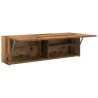 Armoire murale de bain vieux bois 100x25x30cm bois d'ingénierie 