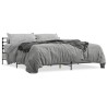 Cadre de lit sans matelas sonoma gris 180x200 cm 