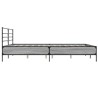 Cadre de lit sans matelas sonoma gris 180x200 cm 