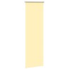 Store enrouleur occultant jaune largeur du tissu 35,7 cm 