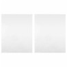 Films de miroir 2 pcs auto-adhésive 45x150 cm PET 