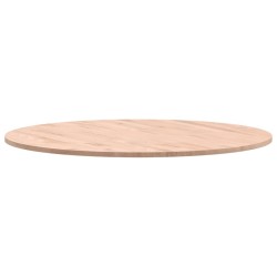 Dessus de table Ø80x1,5 cm rond bois massif de hêtre 