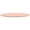 Dessus de table Ø80x1,5 cm rond bois massif de hêtre 