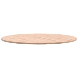 Dessus de table Ø80x1,5 cm rond bois massif de hêtre 