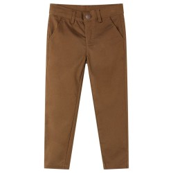 Pantalons pour enfants cognac 140 