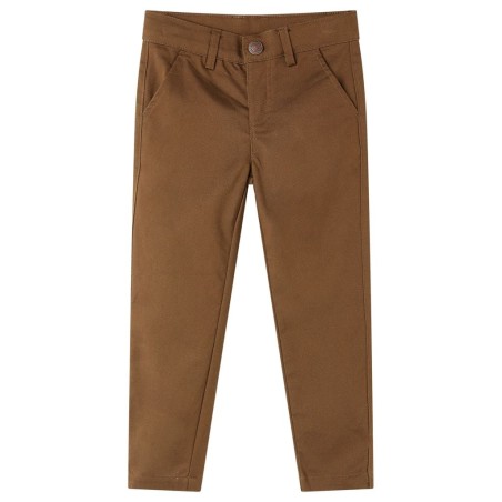 Pantalons pour enfants cognac 140 