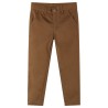Pantalons pour enfants cognac 140 