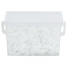 Bandes tressées pour chevaux 2500 pcs silicone blanc 