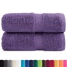Serviettes d'invité de qualité supérieure SOLUND 2 pcs violet 