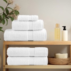 Serviettes d'invité de qualité supérieure SOLUND 2 pcs blanc 