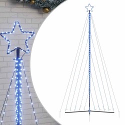 Sapin de Noël à LED 570 LED bleu 399 cm 