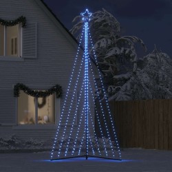Sapin de Noël à LED 570 LED bleu 399 cm 