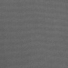 Tissu de remplacement de cantonnière d’auvent rayure anthracite 