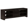 Meuble TV Bois d'acacia massif 120 x 30 x 40 cm Marron foncé 
