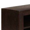 Meuble TV Bois d'acacia massif 120 x 30 x 40 cm Marron foncé 