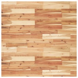 Dessus de table carré 90x90x4 cm bois massif d'acacia 