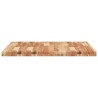 Dessus de table carré 90x90x4 cm bois massif d'acacia 