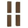Meubles TV 4 pcs Chêne marron 30,5x30x90 cm Bois d'ingénierie 