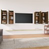 Meubles TV 4 pcs Chêne marron 30,5x30x90 cm Bois d'ingénierie 