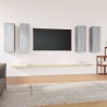 Meubles TV 4 pcs Sonoma gris 30,5x30x90 cm Bois d'ingénierie 