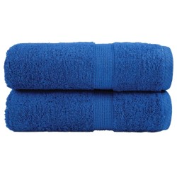 Serviettes d'invité de qualité supérieure SOLUND 2 pcs bleu 