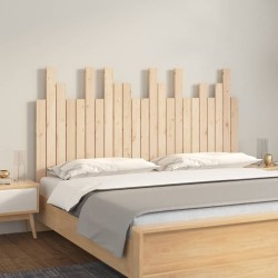 Tête de lit murale 146,5x3x80 cm Bois massif de pin 