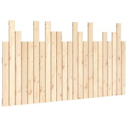 Tête de lit murale 146,5x3x80 cm Bois massif de pin 