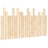 Tête de lit murale 146,5x3x80 cm Bois massif de pin 