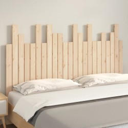 Tête de lit murale 146,5x3x80 cm Bois massif de pin 