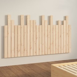 Tête de lit murale 146,5x3x80 cm Bois massif de pin 