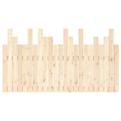 Tête de lit murale 146,5x3x80 cm Bois massif de pin 