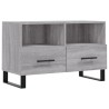 Meuble TV Sonoma gris 80x36x50 cm Bois d'ingénierie 